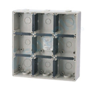 PULSET 9 Way/Gang Deep Mounting Enclosure (IP/G8E)