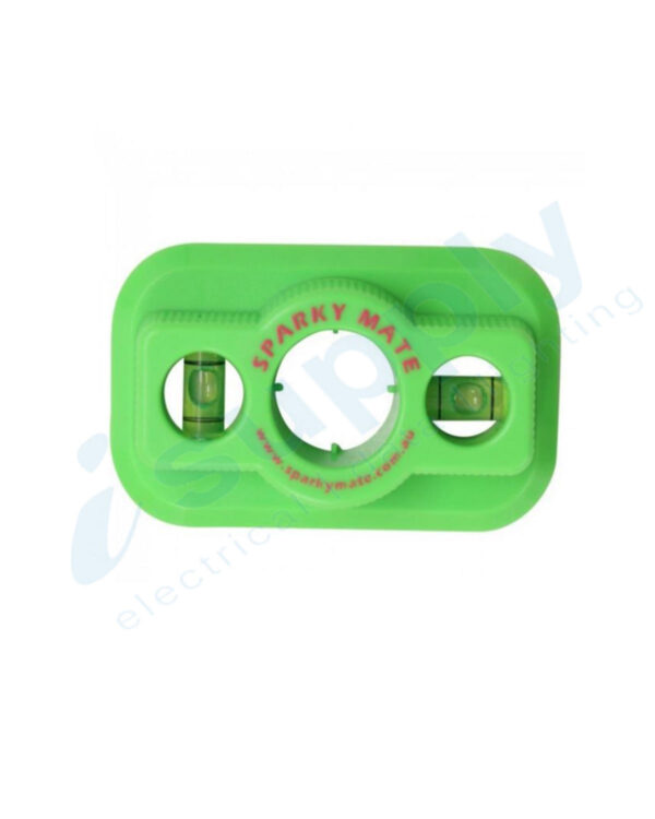 Sparky Mate Standard Series Plate Spirit Level Stencil Jig Green - Image 2