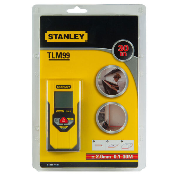 Stanley Intelli Tools TLM 99 30m Laser Measure STHT1-77138 - Image 3