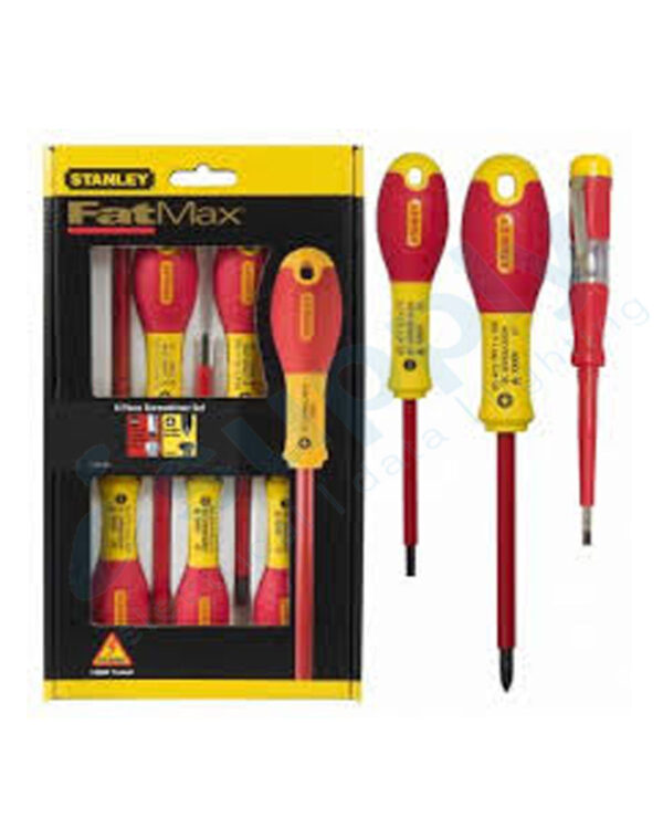 Stanley STA065441 Fatmax Insulated Scewdriver Set 6 Piece Phillips 0-65-441 - Image 2