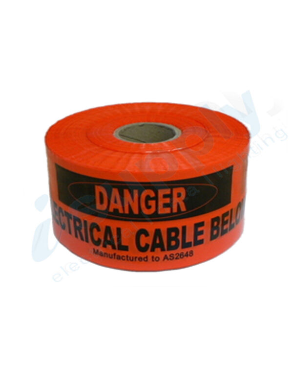 UNDERGROUND WARNING TAPE – SAFETY – ORANGE 100 metres - Image 2