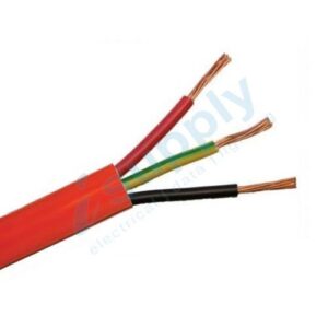 10 mtre x 10mm 2 Core and Earth Orange Circular BUY PER 10 METRE !!!