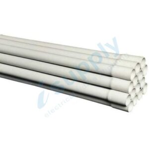 5 x 40mm Grey Conduit MD Medium Duty 4 Metre PICK UP