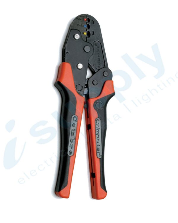 CEMBRE Pre-Ins.Terminal Crimper RD/BL/YL Prec (1/each) HP3 - Image 2