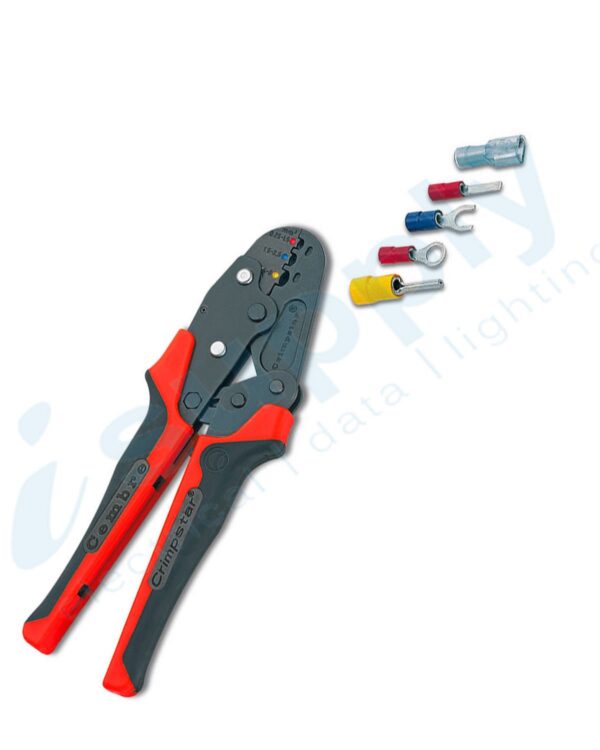 CEMBRE Pre-Ins.Terminal Crimper RD/BL/YL Prec (1/each) HP3 - Image 3