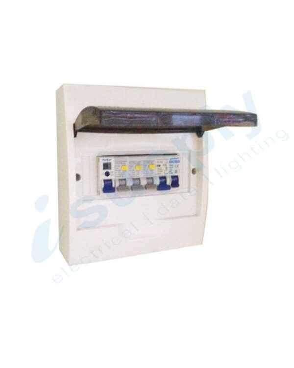 COMPLETE 8 Pole Distribution Board Switchboard Safety RCD Main MCB Way 8p RCBO