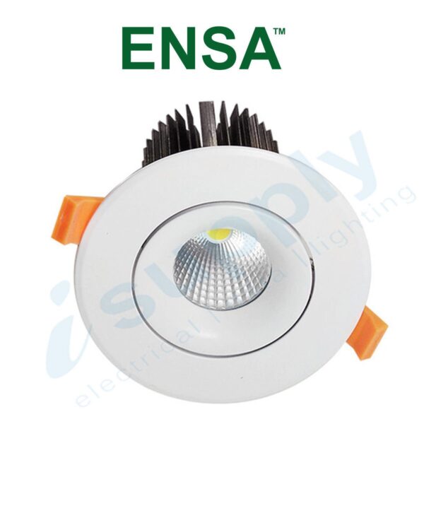 ENSA 15W Commercial Adjustable Dimmable LED Downlight (3000K) LDL-BD15-AW