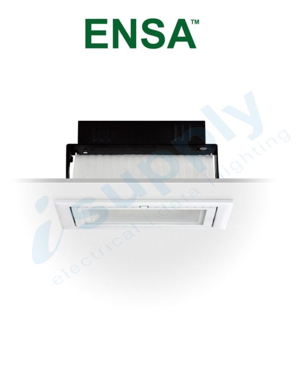 ENSA 48W Premium Rectangular Adjustable LED Downlight (3000K) LEDDL48W3KS - Image 3
