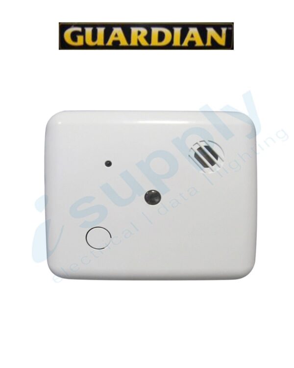GUARDIAN SMOKE ALARM PHOTOELECTRIC 240V C/W RECHARGEABLE BATTERY SDS
