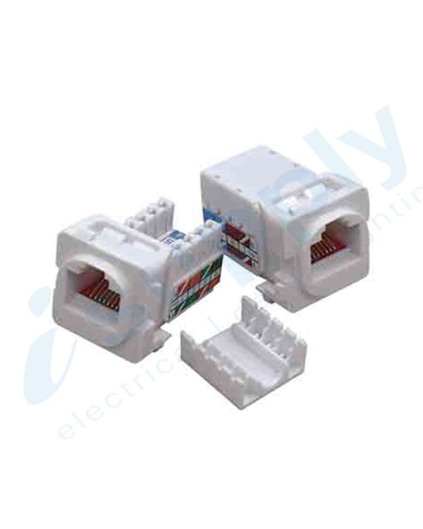 MATCHMASTER CAT5e RJ45 Jack Insert (50 Pack) 05MM-WA03-50