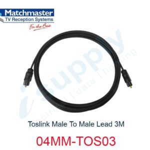 MATCHMASTER Toslink Male To Male Lead 3M 04MM-TOS03