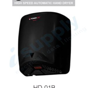 POWER DRI High Speed Automatic Hand Dryer Black HD-01B