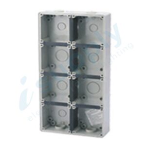 PULSET 8 Way/Gang Deep Mounting Enclosure (IP/G8E)