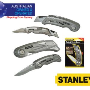 Stanley 10-813 QUICKSLIDE SPORTS KNIFE Utility Knife and Blade