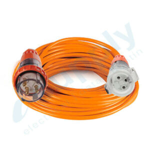 20 Amp Extension Lead: Single Phase,3 pin round 240V 10 20 30 Metres