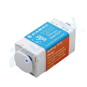 CLIPSAL Compatible Cabac S-Click Single Mech Minute Timer Switch 2 Wire 240V 1.7A HNS410TM