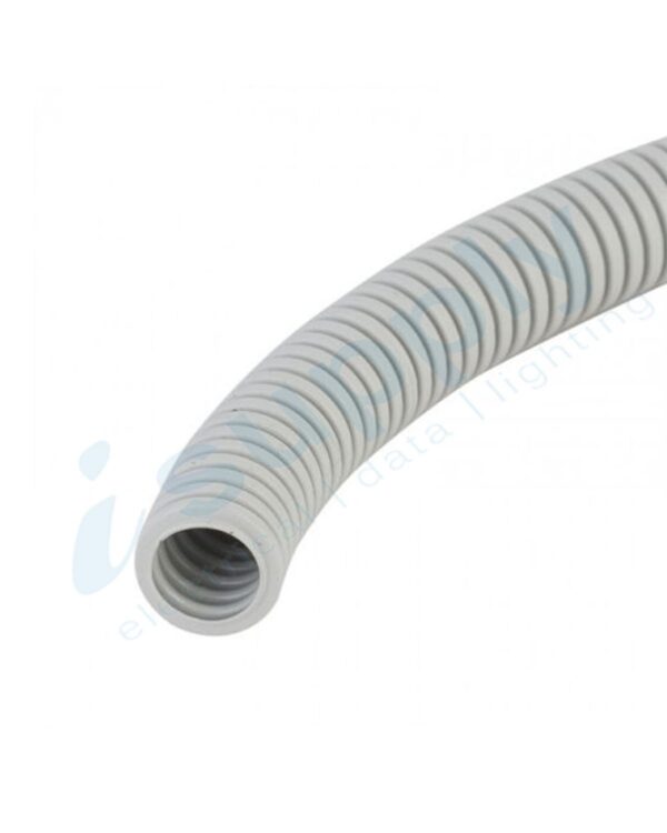 Corrugated Conduit 32mm x 25mtr Roll Grey Medium Duty - Image 3