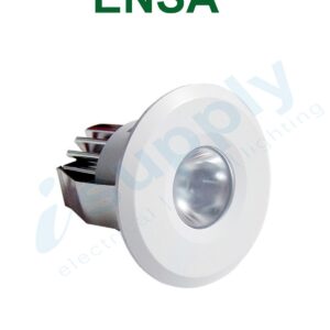 ENSA 6 Round 3W LED Dimmable Cabinet Lights (3000K) LDL-BA3-FW1