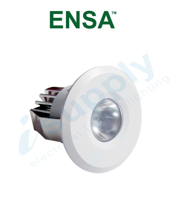 ENSA 6 Round 3W LED Dimmable Cabinet Lights (3000K) LDL-BA3-FW1