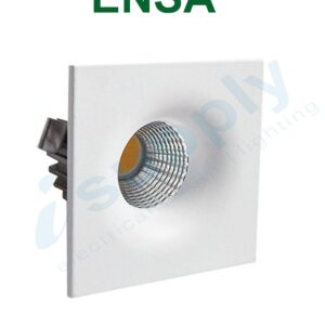 ENSA 6 Square 3W LED Dimmable Cabinet Lights (6000K) LDL-BA3-FC2
