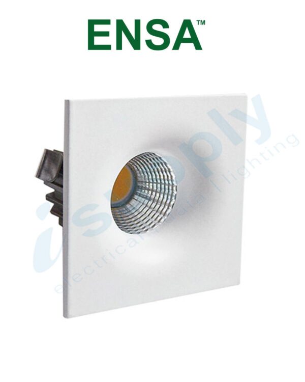 ENSA 6 Square 3W LED Dimmable Cabinet Lights (6000K) LDL-BA3-FC2