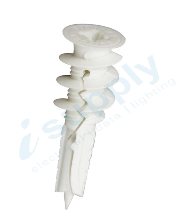 100 x Wall Mate NYLON Plug Plaster Gyprock Fixings MATE FIXING PLASTERBOARD - Image 2
