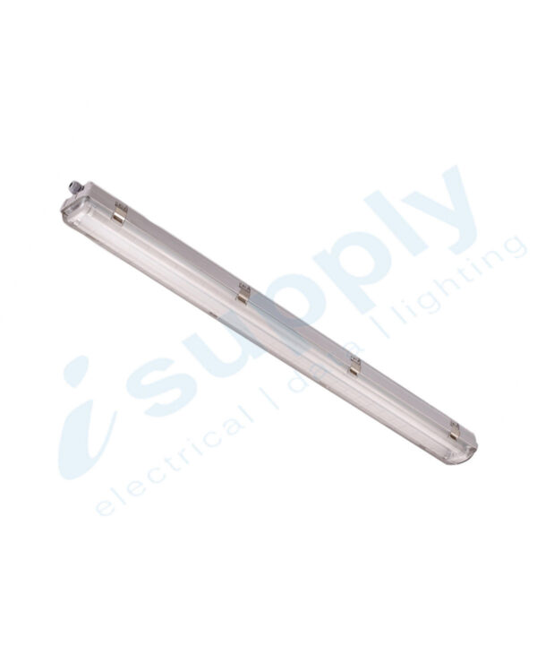 2 x 18W LED Weatherproof Batten Wide 4ft T8 - Image 2