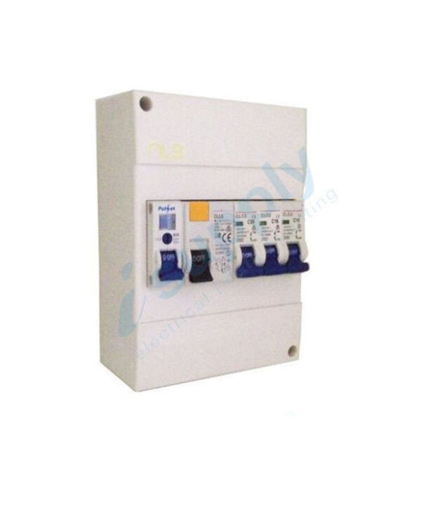 COMPLETE 6 pole Garage Surface Loaded Combination Switchboard Enclosure Circuit Breaker