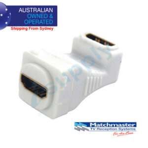 CLIPSAL Compatible HDMI v1.4 Wall Plate Wallplate Mech  Socket Adaptor Lead
