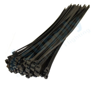 Cable Tie Nylon BLACK Zip Ties Bulk Kit 100/150/200/250/300mm x 1000