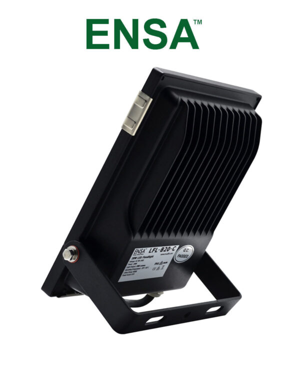 ENSA Commercial 30W 3000K LED Flood Light LFL-B30-W - Image 2