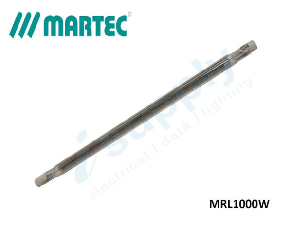 Martec Replacement 1000w Linear Halogen Bathroom Heater Globe MRL1000W