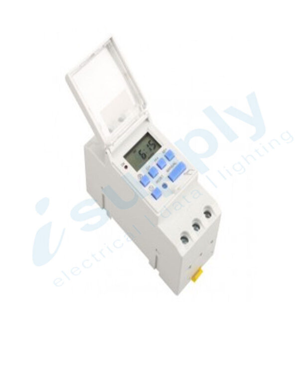 PULSET 7 Day Digital Programmable Time Clock Din rail timer 15a - Image 4