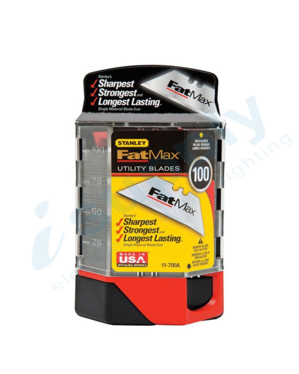 Stanley Fatmax Blades Utility 100 Pack 11-700A - Image 3