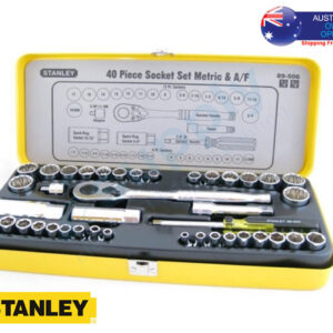 Stanley 40 Piece AF & Metric Socket Set 89-506