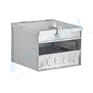 Temporary Meter Boxes- 300mm x 300mm x 250mm (12”x12”x10”) – Switchboard Metal